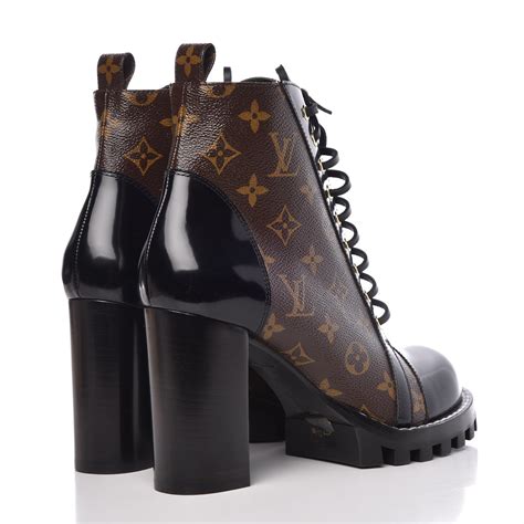 cheap black patent louis vuitton boots|louis vuitton black boots women.